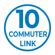 10 Commuter Link Map